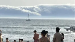 Extraño tsunami llega a las playas de Portugal (+Video) 