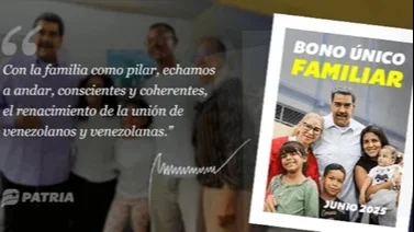 ¿Cuánto fue el último monto que depositaron por el Bono Único Familiar?