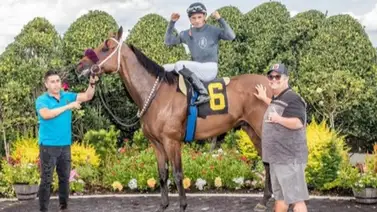 El joven jinete José Nava-Marín metió doblete este martes en Louisiana El joven jinete José Nava-Marín metió doblete este martes en Louisiana