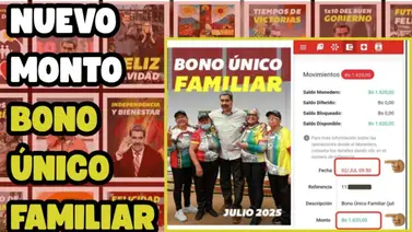 Bono Único Familiar julio 2025 Bono Único Familiar julio 2025