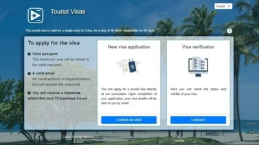 Visa electrónica cubana (eVisa)