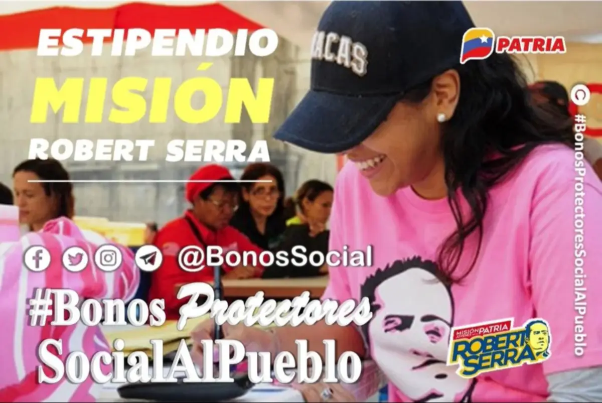 Estipendio Misión Robert Serra Sistema Patria