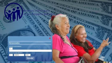 Pago de pensión IVSS agosto
