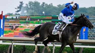Junior Alvarado y Godolphin ganan la primera juntos en Saratoga