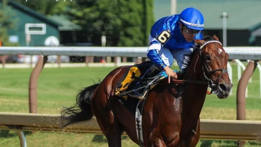 Junior Alvarado se fue por partida doble el sábado en Saratoga