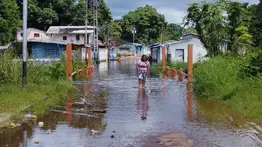 Río Orinoco inunda varias zonas en Amazonas: Cifras oficiales de afectados (+Video)