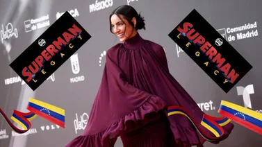 María Gabriela de Faría se apodera de la alfombra roja de "Superman: Legacy"