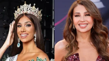 Thalía felicita a la sobrina de Emilio Estefan por ganar Miss Universo Cuba 2025