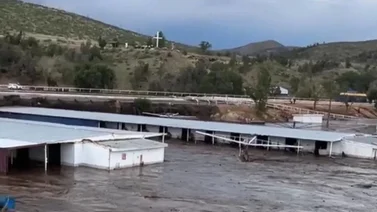 Último minuto: Hipódromo en Estados Unidos se encuentra bajo agua tras graves inundaciones 