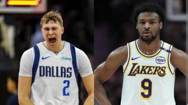 NBA: ¡Lo llevó a la escuela! Bronny James bautiza a Cooper Flagg con esta impresionante cesta