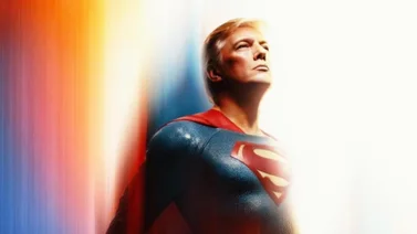 La Casa Blanca presenta a Trump como Superman: Una nueva imagen de poder
