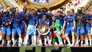 Mira cómo Trump celebró con el Chelsea el título del Mundial de Clubes (+Video)