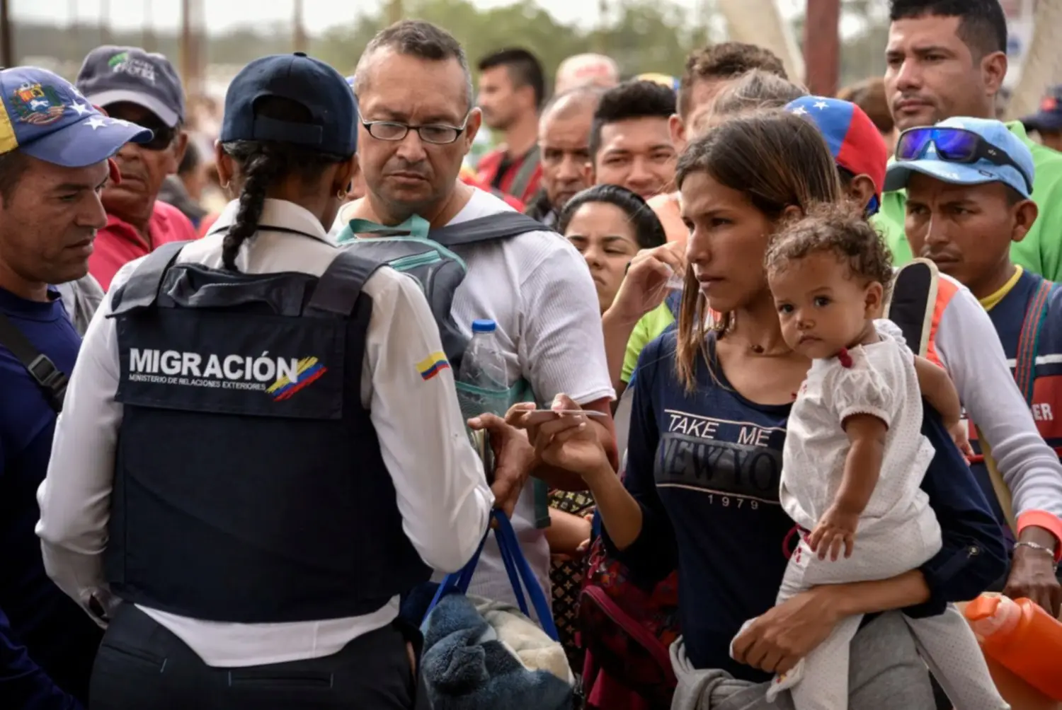 Pedir ayuda humanitaria en Colombia