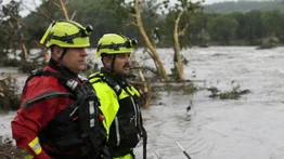 Una familia sobrevive a las inundaciones en Texas con un escape inesperado