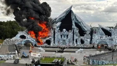 ¡Tomorrowland en llamas! Se incendia el escenario: Esta fue la causa (+Video)