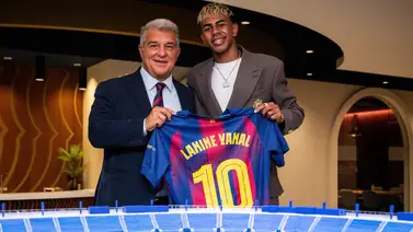 La promesa de Lamine Yamal al barcelonismo tras recibir el '10' de Messi (+Video) La promesa de Lamine Yamal al barcelonismo tras recibir el '10' de Messi (+Video)