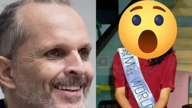 El día que Miguel Bosé le cantó muy romántico a una reina venezolana El día que Miguel Bosé le cantó muy romántico a una reina venezolana