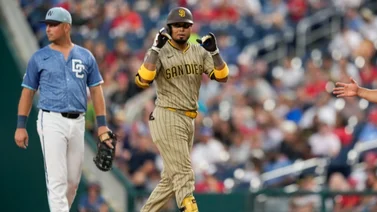 MLB: Luis Arráez comienza la segunda mitad en modo "regadera" con una gran noche ofensiva