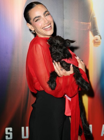 María Gabriela de Faría adopta a su propio 'Krypto' en la premiere de Superman- María Gabriela de Faría adopta a su propio 'Krypto' en la premiere de Superman