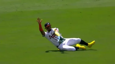 MLB: Ronald Acuña Jr. bateó y también se lució ante Yankees con jugadas como esta (+Video)
