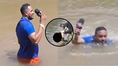 Reportero tropieza con el cuerpo sin vida de una niña mientras reportaba 