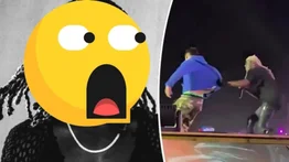 Famoso rapero envuelto en problemas por “lanzar” a un fan al vacío