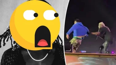 Famoso rapero envuelto en problemas por “lanzar” a un fan al vacío