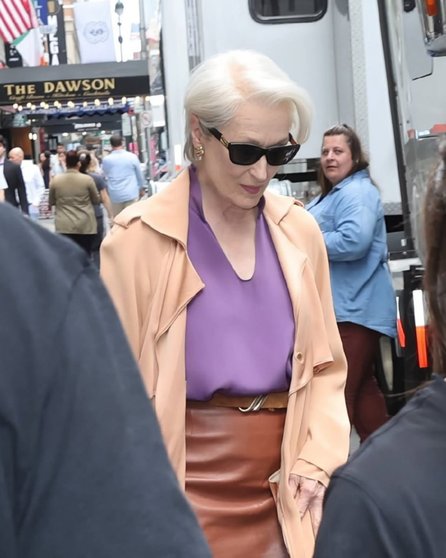 Meryl Streep: Miranda Priestly renace en las calles de Nueva York - Meryl Streep: Miranda Priestly renace en las calles de Nueva York