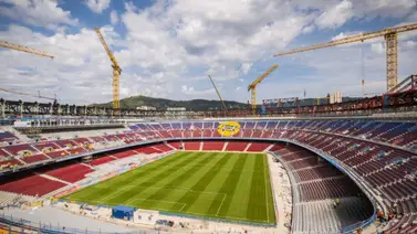 Presidente del FC Barcelona da la cara tras un nuevo retraso en las obras del Spotify Camp Nou (+Declaraciones) Presidente del FC Barcelona da la cara tras un nuevo retraso en las obras del Spotify Camp Nou (+Declaraciones)