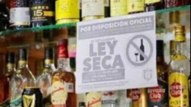 Elecciones 27 de julio; ¿Cuándo entra en vigencia la Ley Seca?