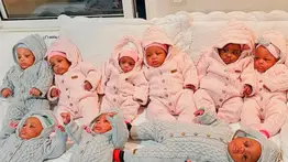 Los nonillizos más famosos del mundo cumplieron 4 años y sus padres revelaron fotos nunca vistas (+Foto)