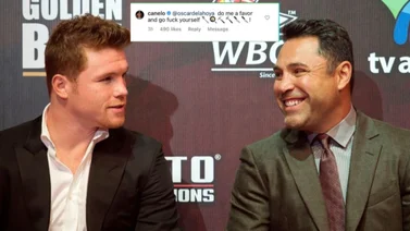 Oscar De La Hoya tilda de ingrato al Canelo Álvarez (+declaraciones)