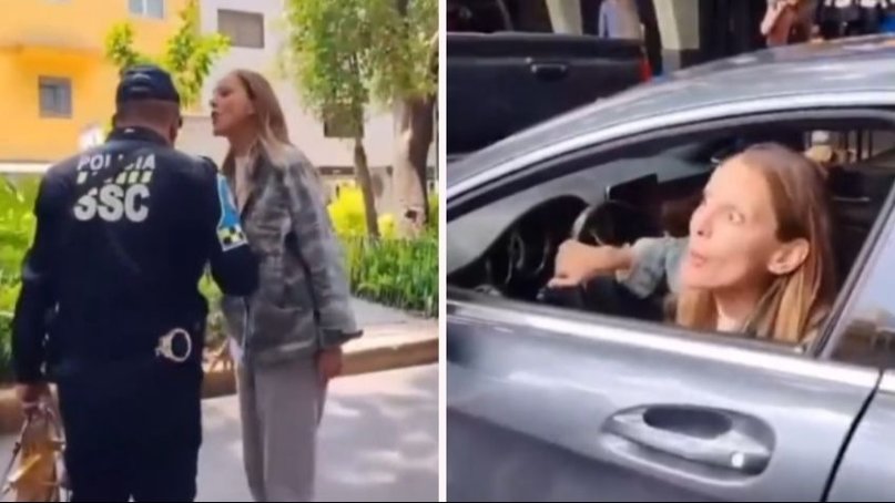 Atacan a actriz con objetos contundentes por insulto racista a un oficial de tránsito - Atacan a actriz con objetos contundentes por insulto racista a un oficial de tránsito