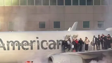 Incendio en American Airlines en Denver: Evacuación de emergencia del Boeing 737 Max 8