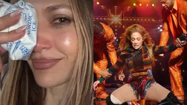 Jennifer López vivió un percance escénico que se volvió viral en redes Jennifer López vivió un percance escénico que se volvió viral en redes