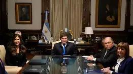Milei recibe a funcionaria de Seguridad Nacional de EEUU y firma carta de intención