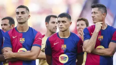 Delantero del Barcelona aparece en la rampa de salida (+Detalles) Delantero del Barcelona aparece en la rampa de salida (+Detalles)