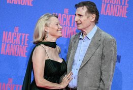Pamela Anderson y Liam Neeson: las imágenes que confirmarían su “romance” 