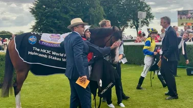 Potra Lady Iman se gana a los machos en el Molecomb Stakes y estará en la Breeders’ Cup