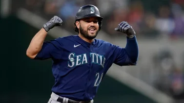 MLB: Así reacciona Eugenio Suárez en su regreso a Marineros de Seattle (+Video)