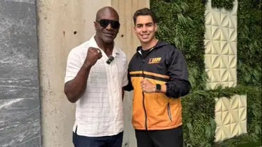 Evander Holyfield opina del boxeo en Venezuela Evander Holyfield opina del boxeo en Venezuela