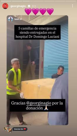 Georgina Rodríguez, prometida de Cristiano Ronaldo hizo importante donación a Venezuela