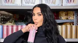 La diminuta lencería que promociona Kim Kardashian con su marca