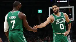 NBA: Así fue el emotivo adiós de Jayson Tatum a Jaylen Brown