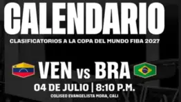 ¿Dónde, cuándo y a qué hora juega Venezuela ante Brasil por las Eliminatorias al Mundial 2027?