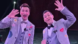 El Circo Los Valentinos lleva entretenimiento a los niños afectados en La Guaira