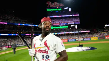 Jordan Walker firma una hazaña inédita al ganar del derby de jonrones Jordan Walker firma una hazaña inédita al ganar del derby de jonrones