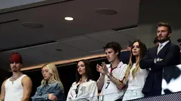 Los Beckham acaparan los reflectores en la semifinal de la Copa del Mundo