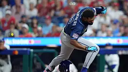 Susto superado: Junior Caminero dice "estar bien" tras pelotazo en el ASG