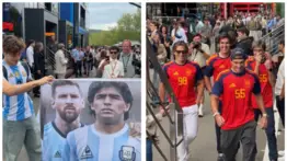 Mundial 2026: Franco Colapinto y Carlos Sainz calientan el GP de Bélgica